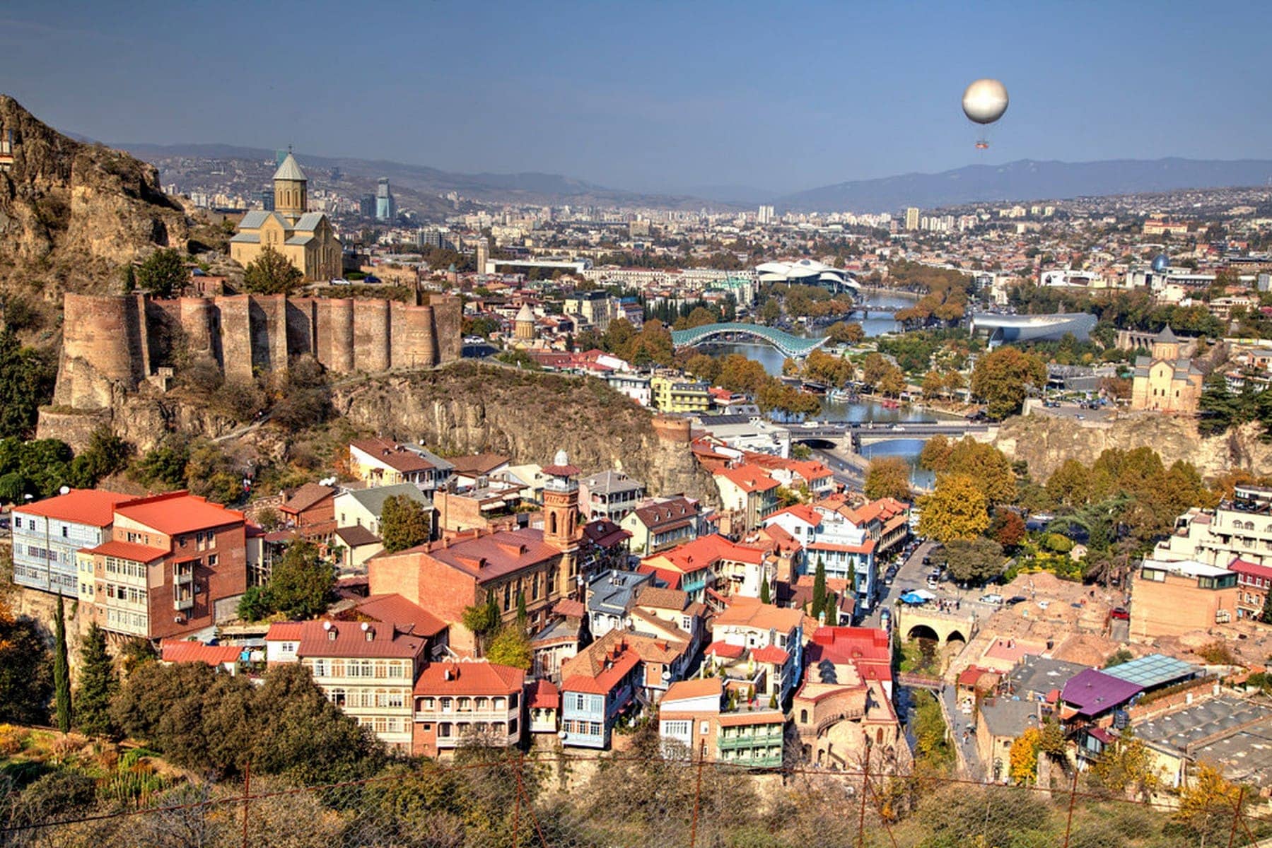 Old Town Tbilisi cityscape